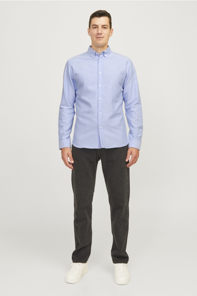 JREBOSCAR SHIRT LS NOOS 12264384 Cashmere Blue